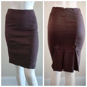 Bebe linen Pencil skirt